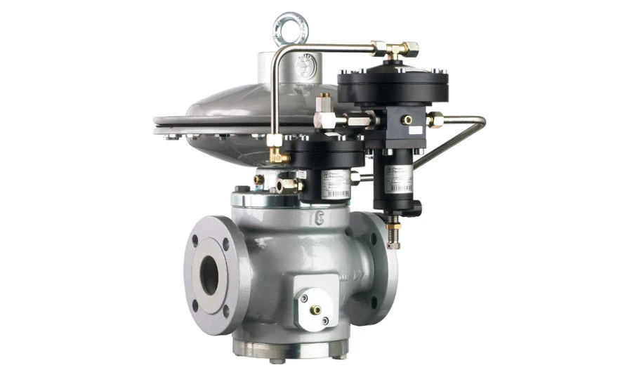Combined Pilot-Operated Gas Pressure Regulator Reval Series