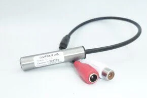 Miniature Active Microphone SHOROH-9 INS with RCA and DC 12 Connection