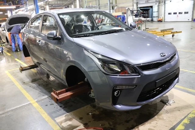 Complete Body Assembly for Kia Rio Sedan