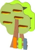 Nature Corner Furniture with Open Shelves