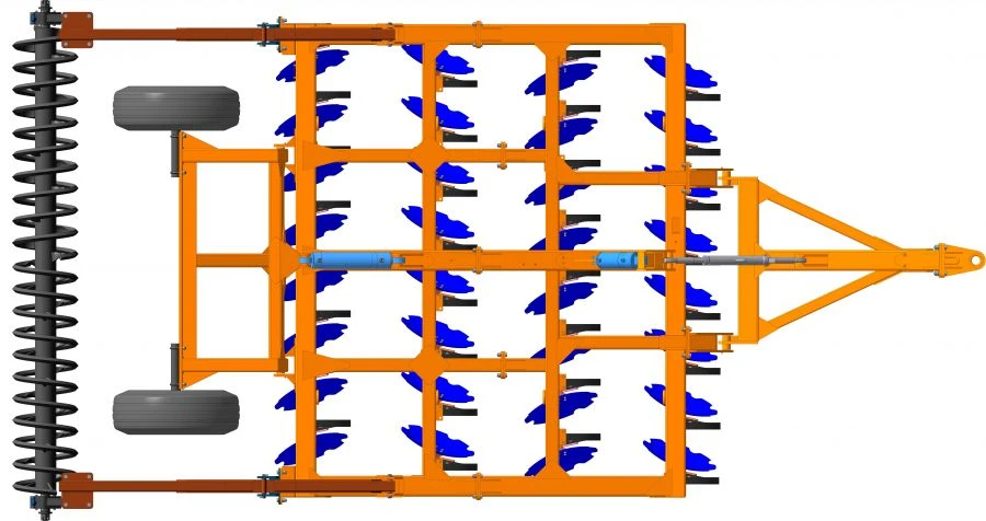 Disk Mulcher DM-3x2M for Soil Preparation