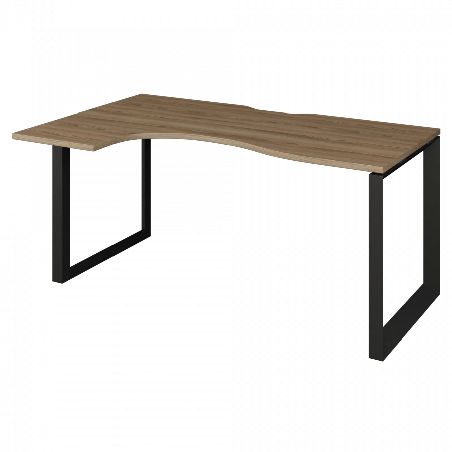 طاولة زاوية NTMPO-040.LV بإطار معدني