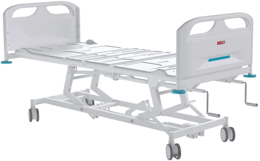 Functional Medical Bed with Height Adjustment and Plastic Backrests MEGI Fonda 3