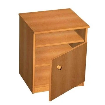 Nightstand with Niche and Shelf (Model 4)