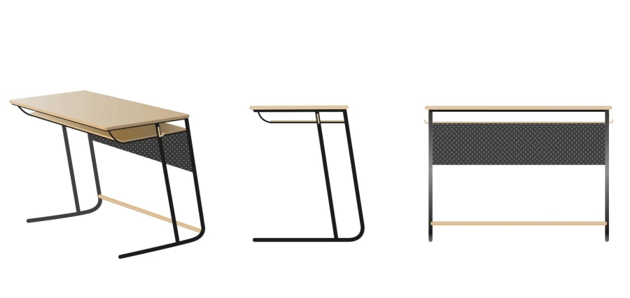 مكتب طلابي قابل للتعديل بمعايير قابلة للتغيير