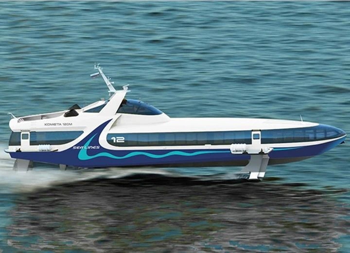 سفينة الركاب البحرية على أجنحة تحت الماء "كوميتا 120م" مشروع 23160