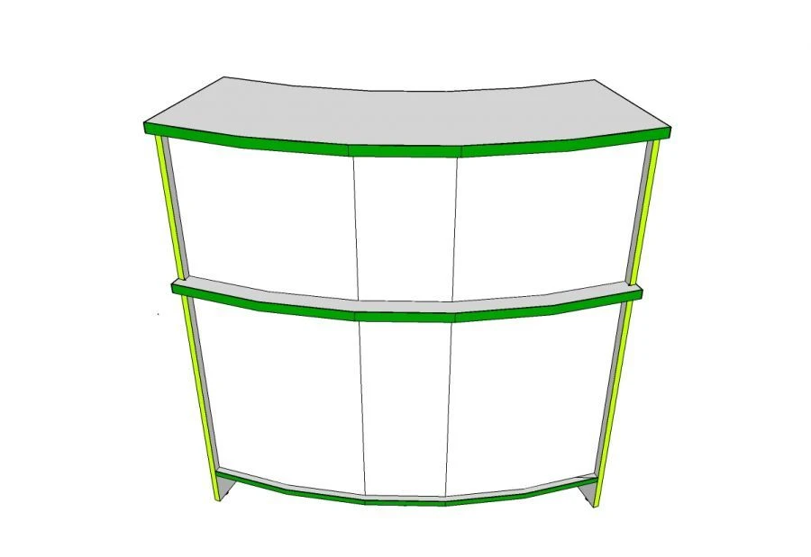 Library Checkout Desk for Librarians and Administrators