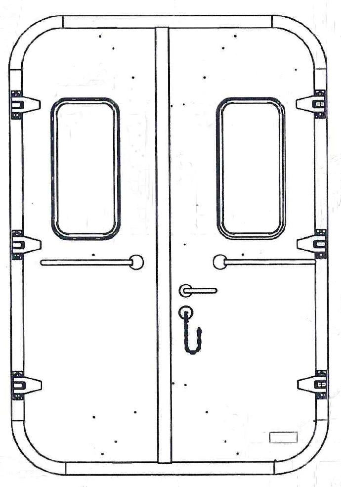 Watertight Fire-Resistant Doors for Marine Vessels