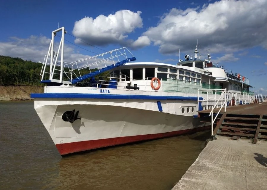 Passenger Cruise Ship "Nata" Identification Number V-12-3890