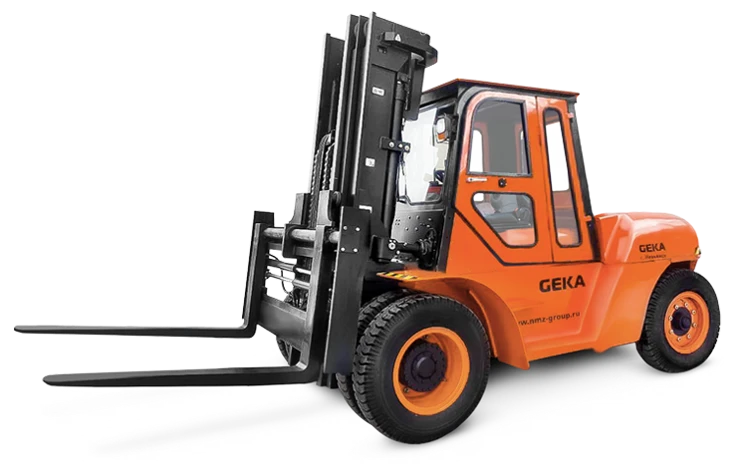 GEKA D60 Forklift Loader for Heavy-Duty Outdoor Use