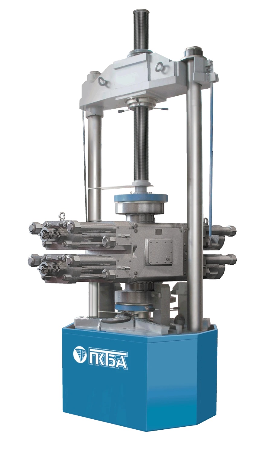 عمود اختبار هيدروليكي ونفخي لمعدات رأس البئر وأجهزة منع الانفجار DN 50-280 ملم PKTBA-P-1