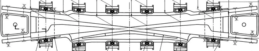 Plain Crosspiece Type R65 Mark 2/9 (Project MSZ.8368.11.000)