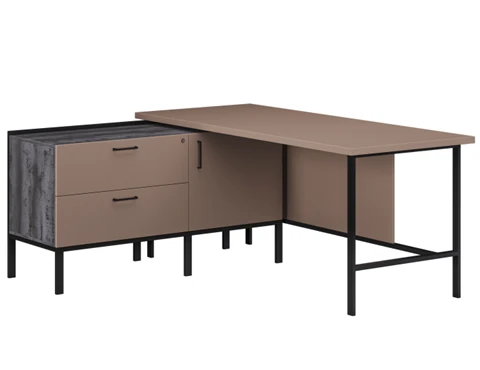 مكتب زوايا تنفيذي بإطار معدني SRU2