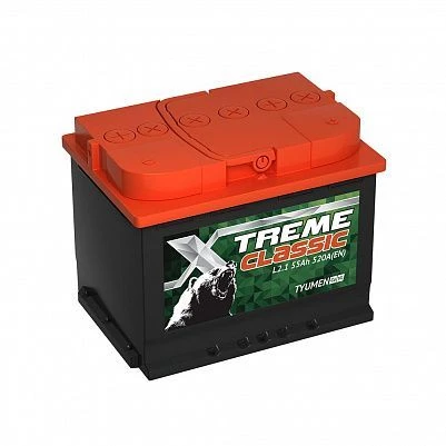 Lead Acid Starter Battery for Internal Combustion Engines 12V 55Ah Xtreme CLASSIC