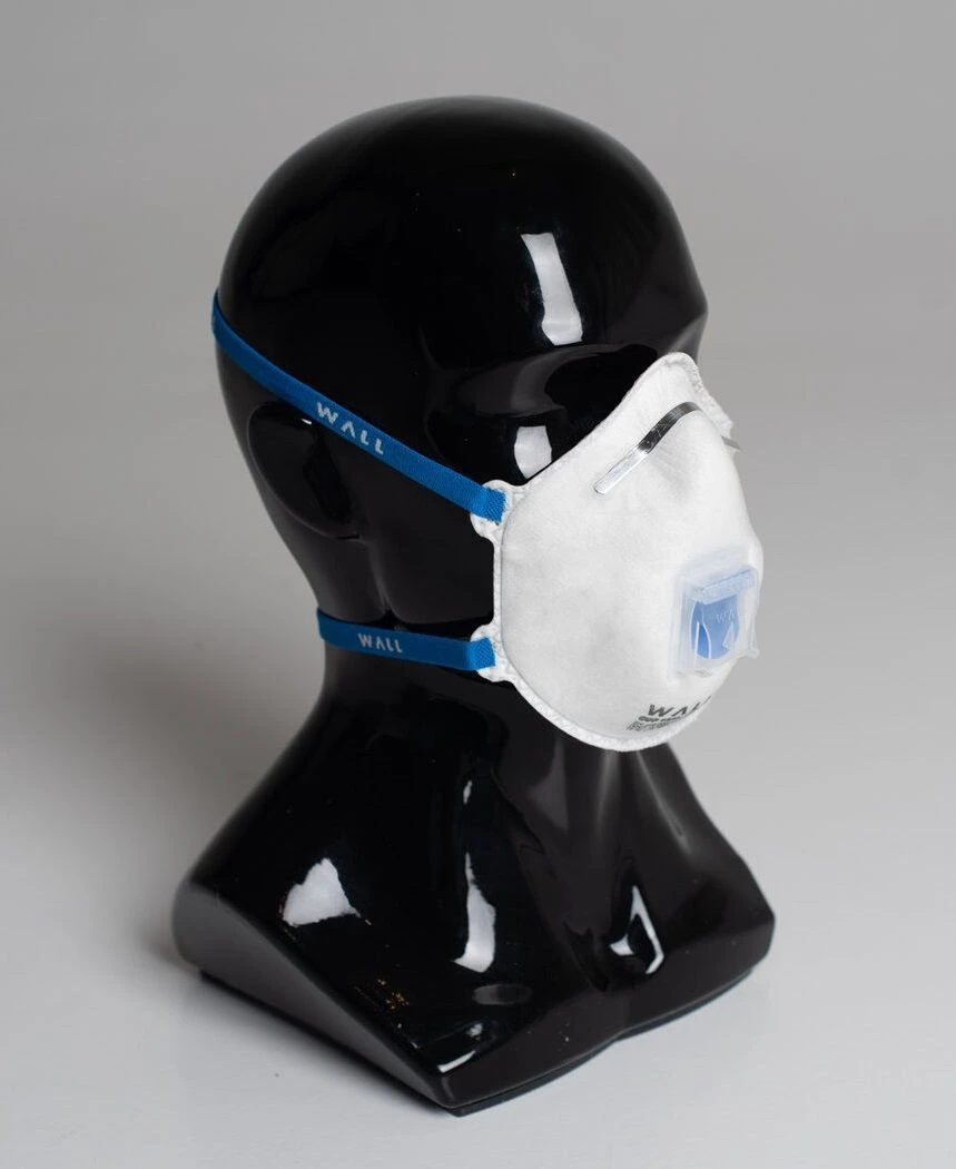 جهاز التنفس الطبي WALL CUP 95HK R FFP2 مع صمام الزفير