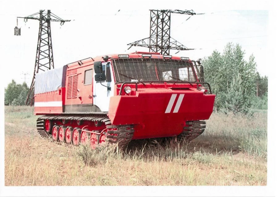 High-Performance Amphibious Tracked Vehicle for Cargo Transport TTM 5906