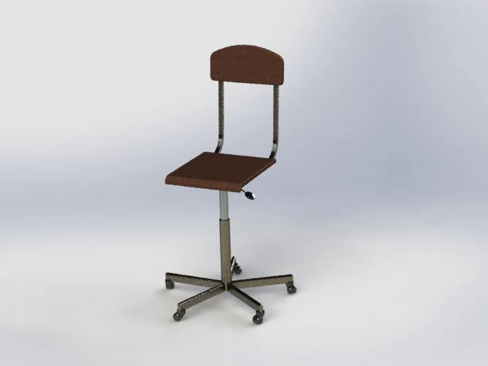 Anti-Static Laboratory Chair - Custom Metal Design