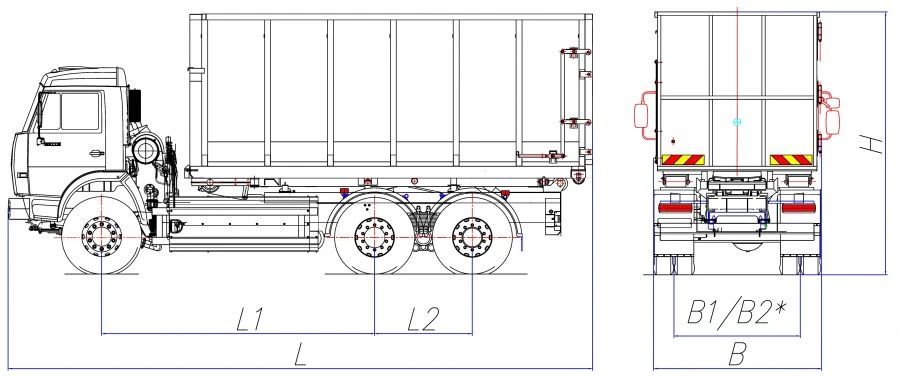 آلة التحميل الذاتي متعددة الرفع طراز MK-4561-G8