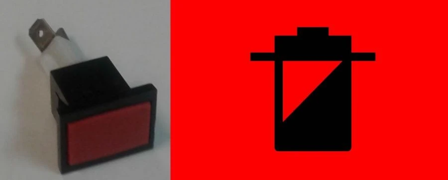 Control Lamp for Oil Filter Clogging Signal - 2212.3803-24A