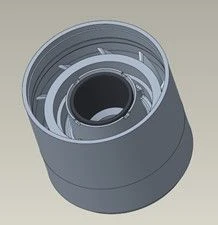 وحدة الدعم التجميعية D3550N، عمود 0.87 بوصة، نوع ARZ-T