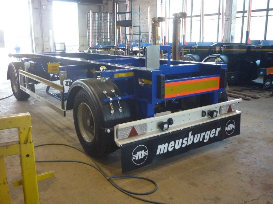 AW-24 Dual-Axle Container Transport Trailer