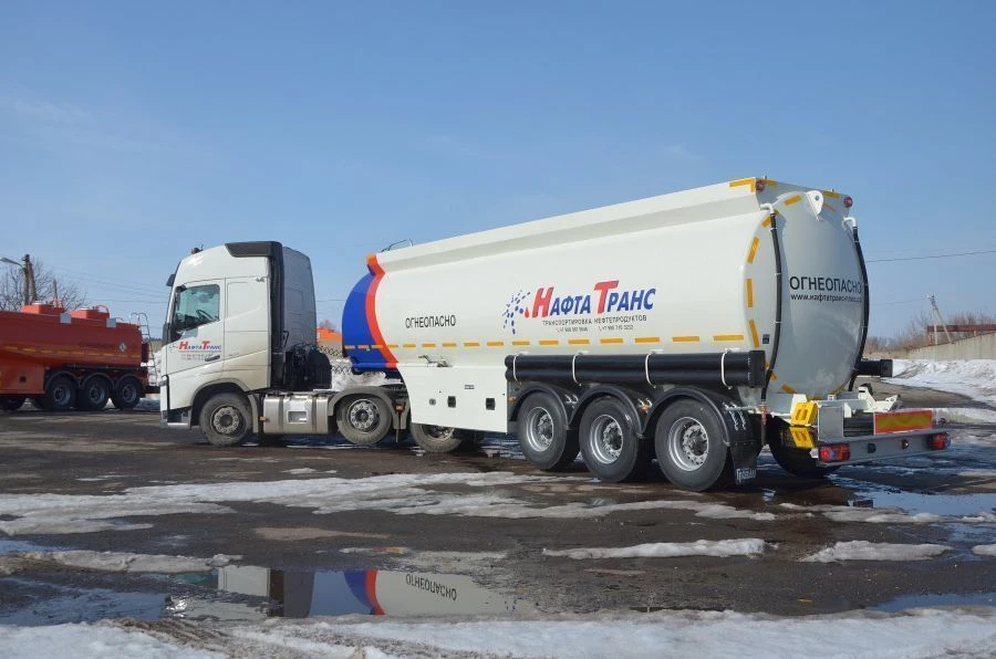 Round Tank Semi-Trailer for Transporting Oil - PPC-3/6-3/12-23 Model 91394-0000010