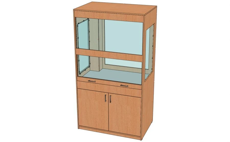 خزانة هود كيميائي طراز شيف