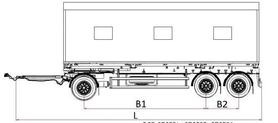 MDO431 Mobile Home Trailer, Modification 878536 with 12 Ton Capacity