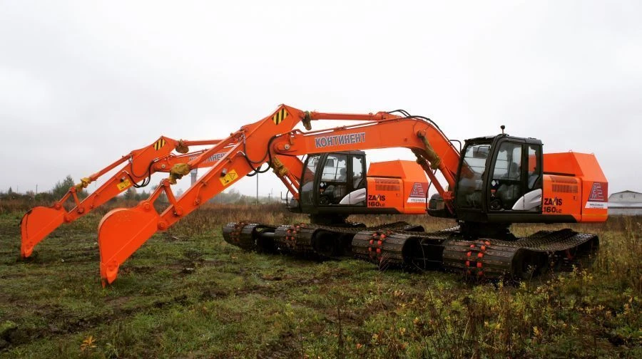 EGB-160 Full Swing Crawler Excavator for Marshy Terrain