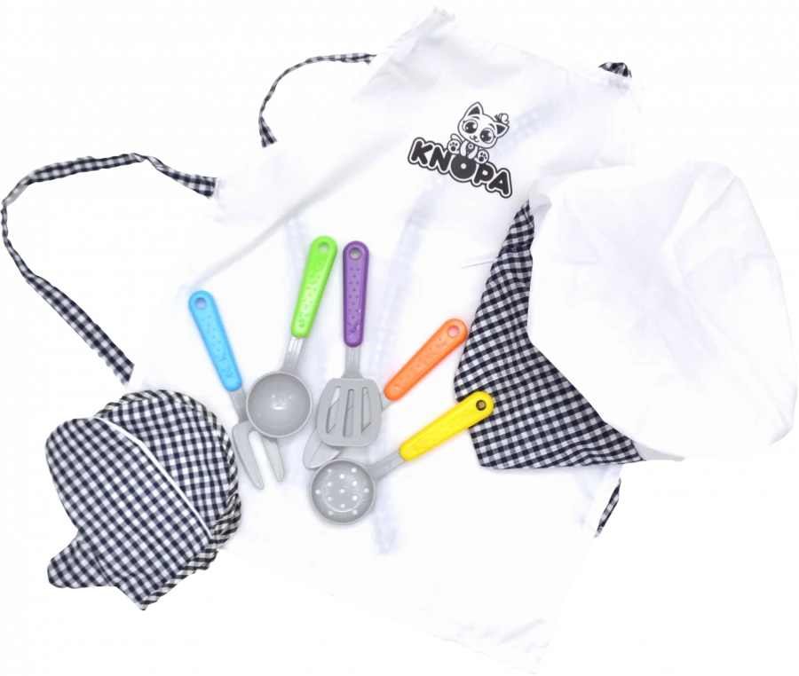 Cooking Essentials Set for Kids "Learn to Cook" KNOBA 1/6