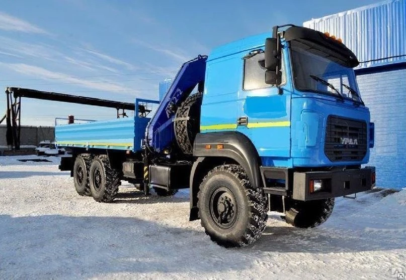 Cargo Platform with Crane Manipulator 6YN31 Model 6Y211F