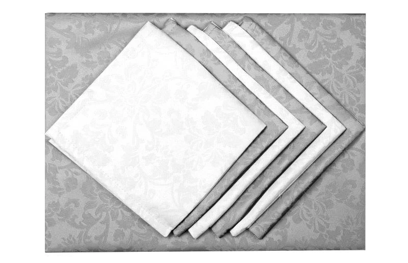 Table Linens: Mixed Fabric Napkin