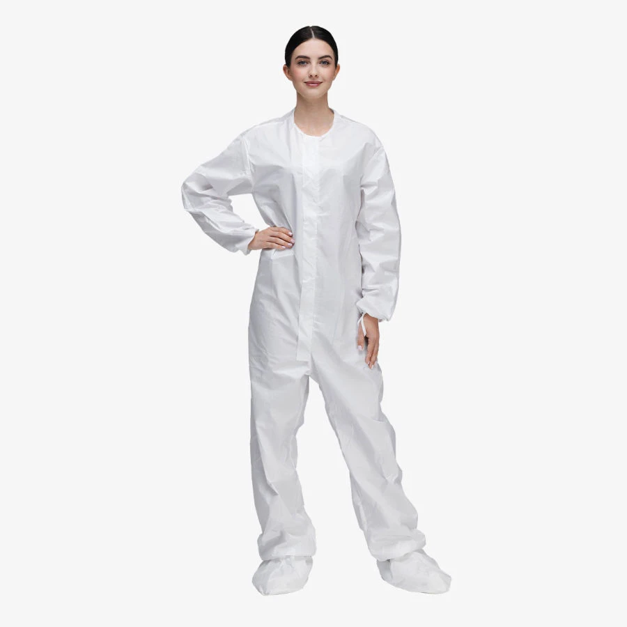 Isogarm Sterile Disposable Protective Coverall with Shoe Covers