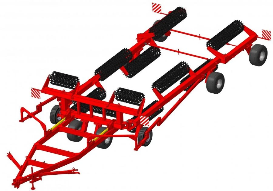 Ring-Spike Roller KKSh-19S for Soil Compaction and Leveling