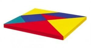 Elastic Foam Puzzle Game with Artificial Leather Cover