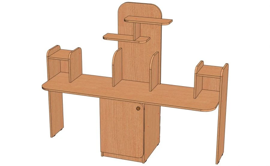 Creative Corner Shelf Unit - UT-2