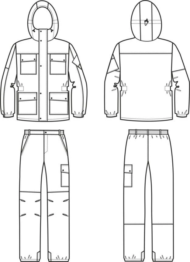 بدلة عمل صيفية احترافية للراحة والمتانة