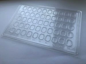 Disposable Immunological Polymer Plate 50 Wells (Transparent) - M-07/1
