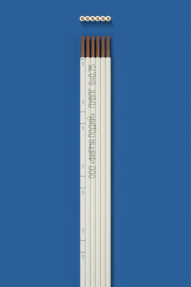 كابل تثبيت مسطح PUVPG 6x0.75