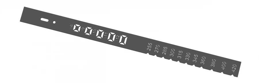 قالب قياس للعمود النخاعي، المقال 500.012