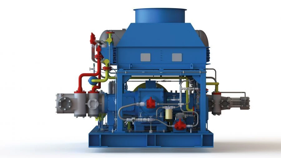 محطة ضغط الغاز المكبسية لتطبيقات الغاز الطبيعي - سلسلة كيه إس
