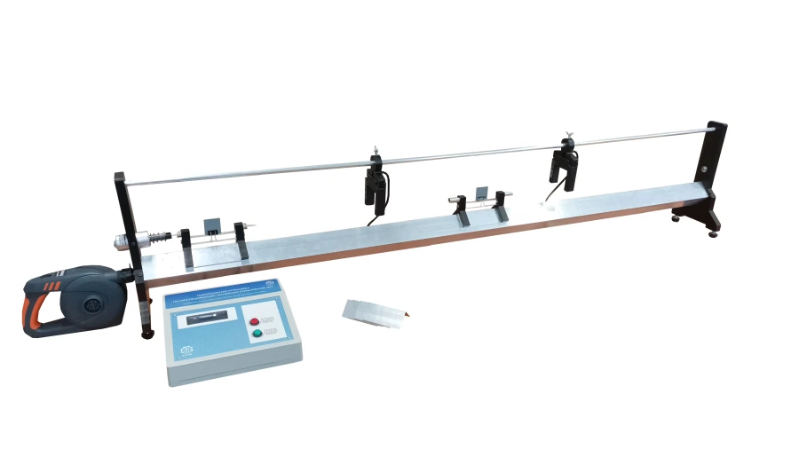 Laboratory Setup for Investigating Linear Collisions of Bodies