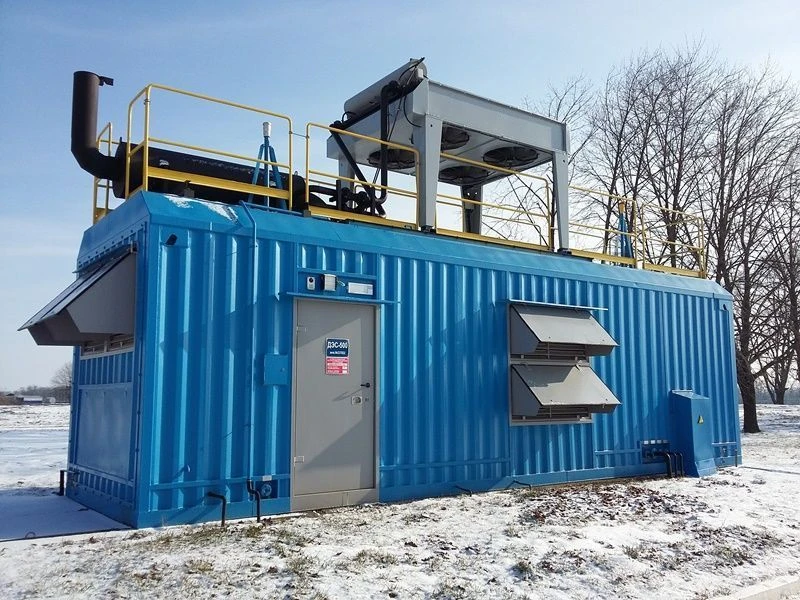 Automated Containerized Diesel Power Station ABKExATM-500