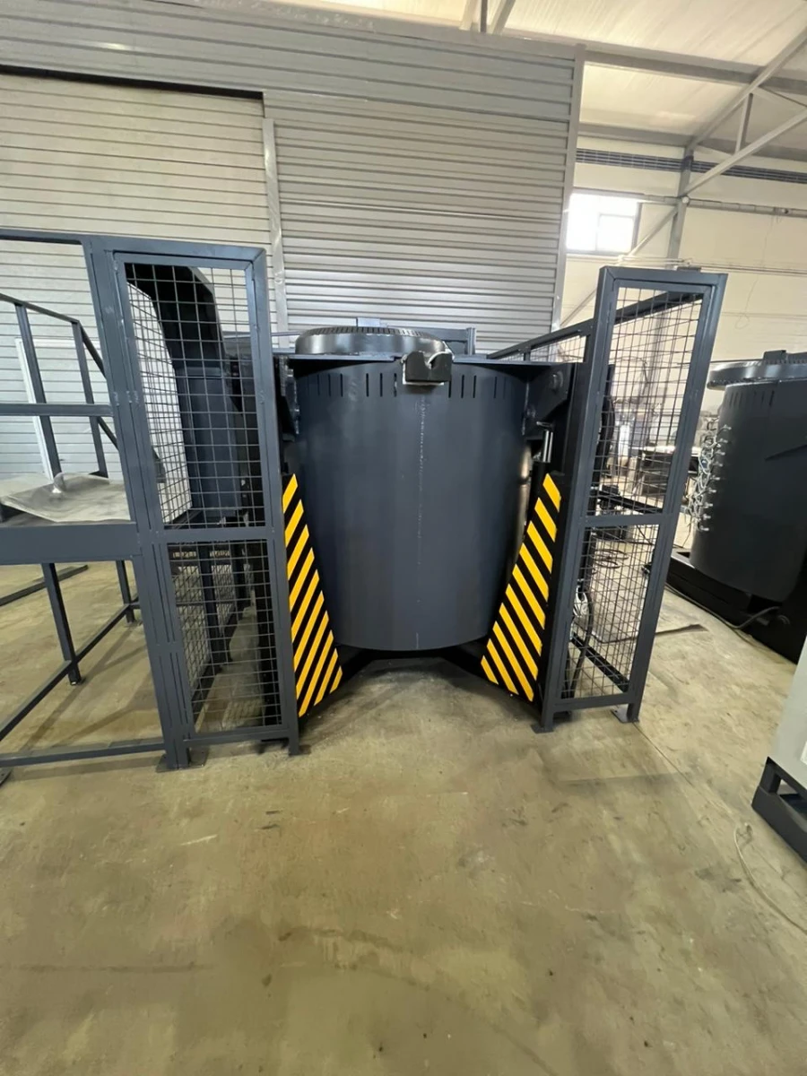 High-Temperature Crucible Melting Furnace