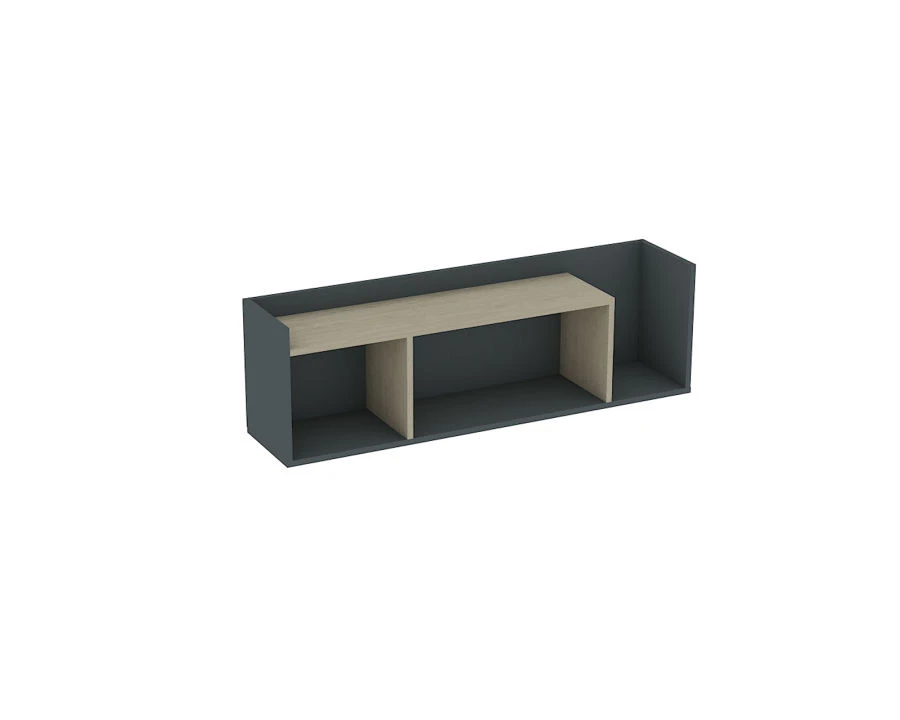 Open and Closed Wall Shelf - Art. 269.16.02.053.01