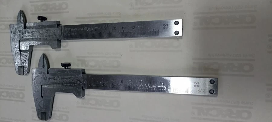 Precision Caliper with Depth Gauge SHC I-125 0.1 Class 1