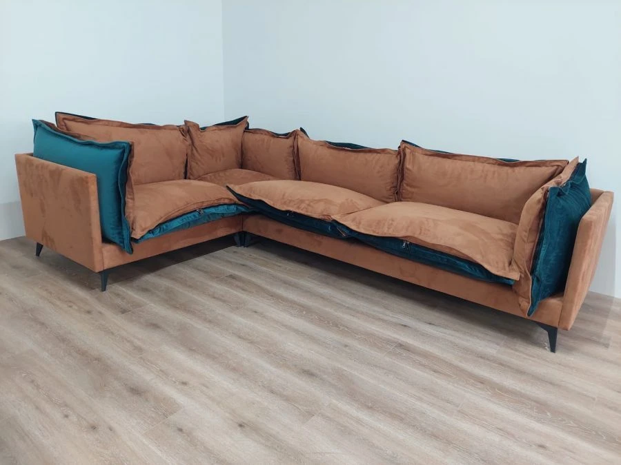 أثاث مكتبي خشبي: أريكة زاوية نموذج "بوسطن