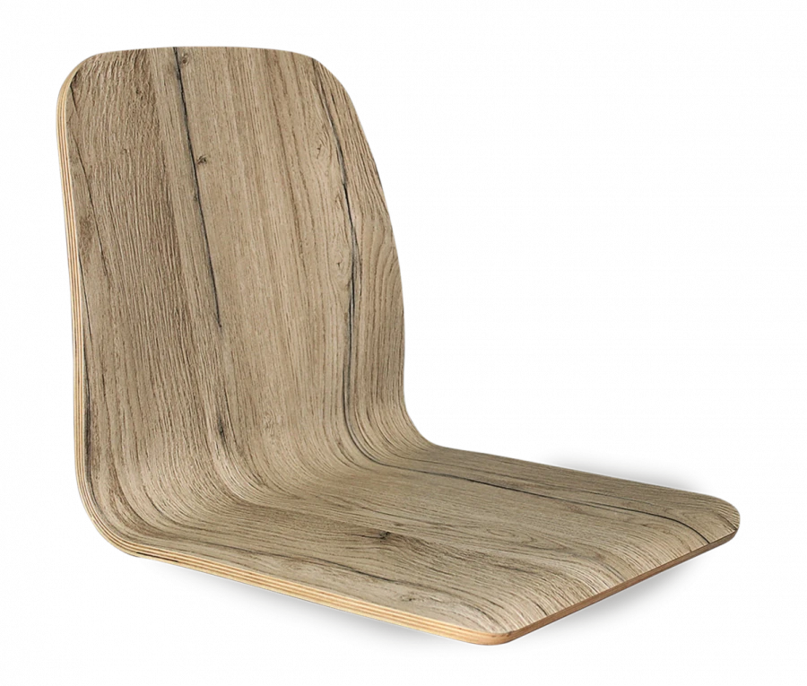 Curved Plywood Seat with CPL Coating - Sheffilton SHT-ST10-2