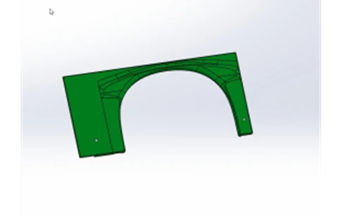 لوحة قوس أمامي جانبي أيمن مجموعة 5299-372-5400522-05