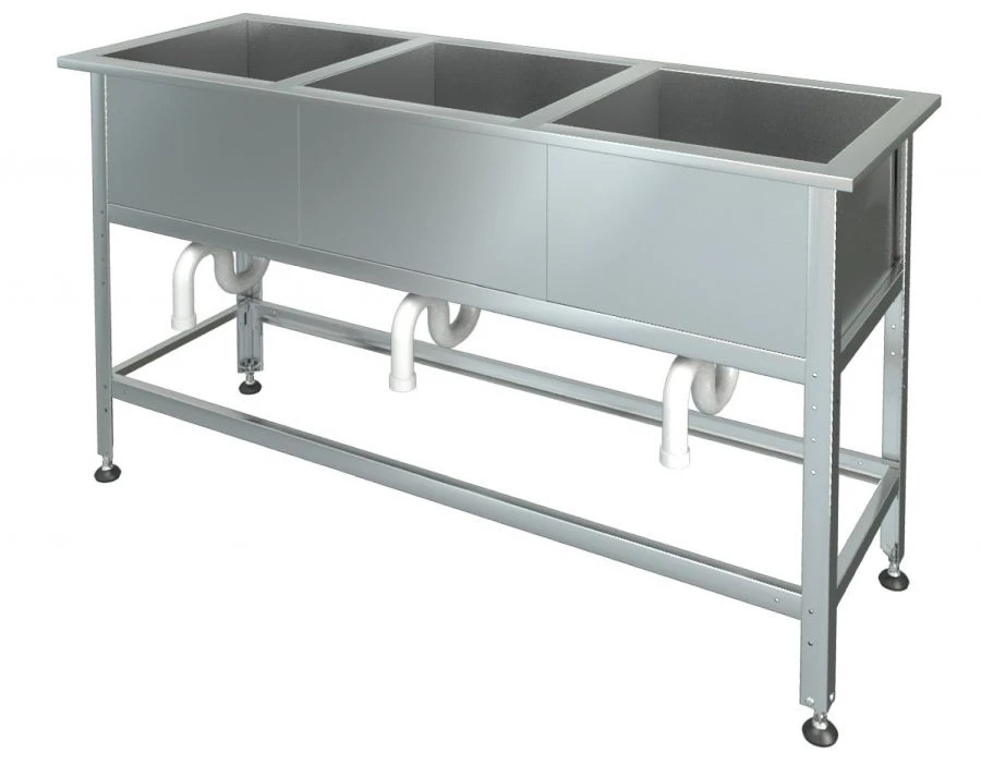 حوض ثلاثي الأقسام M-3